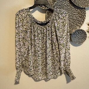 Floral Print Women's Top